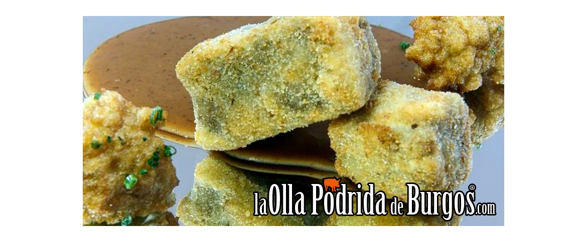 Crema de Olla Podrida de Burgos con torrija de sacramentos y relleno