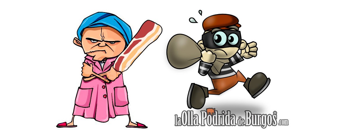 Una anciana escapa de un robo gracias a la panceta